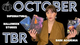 October & Halloween TBR // Dark Academia, Supernatural & Creepy Halloween Books to Read