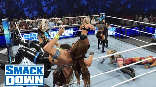 WWE 2K24 SMACKDOWN WINNER FACES ALBA FYRE AT WRESTLEMANIA 39 8 WOMEN'S BATTLE ROYAL