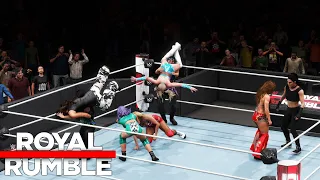 WWE 2K20 30-WOMAN ROYAL RUMBLE MATCH