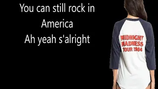 Night Ranger   You can still Rock in America   BJ karaoke
