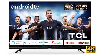 TCL 50P615K 50 Inch 4K TV With Freeview Play