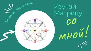 Матрица Судьбы обучение. Значение точек и линий в Матрице. Зонирование Матрицы Судьбы.