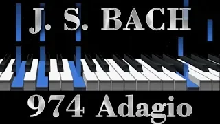 Johann Sebastian BACH: Adagio, BWV 974 [v01b]