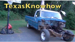 '67 Ford F100 Front end removal