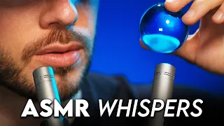 ASMR UP-CLOSE WHISPERS - Quietly Talking You to Sleep 💤 Plus Soothing Triggers from Ear to Ear