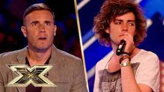 BAD BOY Eddie brings MAYHEM to his Audition! | The X Factor UK