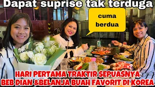 HARI PERTAMA BERSAMA BEB @DianBara   DAPAT HADIAH &MAKAN SEPUASNYA LANGSUNG BELANJA BUAH FAVORIT