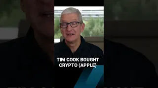 Apple CEO stated that he personally invests in crypto and has been interested in them #shorts #birja