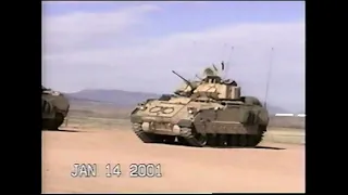 A soldiers perspective at Fort Carson, K Troop 3/3 ACR, Bradley Gunnery, January 2001