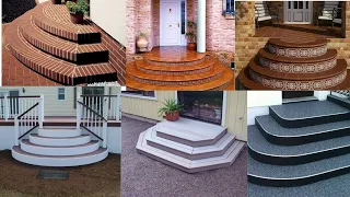53+outdoor house stairs designs||Stairs for OUTSIDE home||2024 stairs for home front