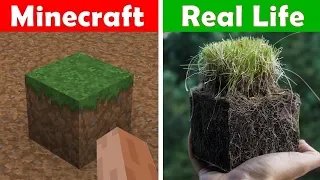 ONE HOUR OF MINECRAFT VS REAL LIFE! Minecraft vs Real Life animation