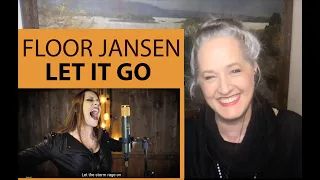 Voice Teacher Reaction to Floor Jansen - Let It Go | Frozen Cover