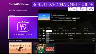 Roku Live TV Channel Guide - Overview #roku