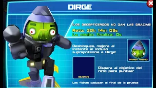 angry birds transformers (event of dirge) ?