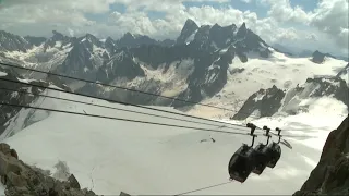 Balade de l'été: Le téléphérique de l'Aiguille du Mont-Blanc