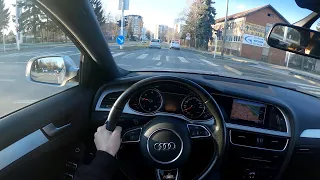 Audi A4 Avant S-Line 2.0 TDI 2015 (150HP) - POV Drive, Walkaround & 0-100 (Binaural Audio)