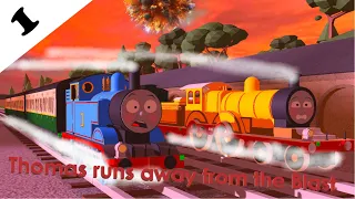 Sodor Fallout (Episode 1) (Thomas runs away from Blast)