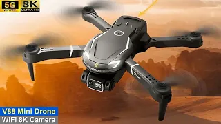 V88 Mini 8K Low Budget Drone – Just Released !
