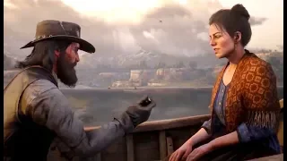Red Dead Redemption 2 - John and Abigail's Romantic Day, John gives Abigail Arthur's Ring