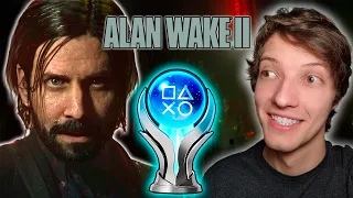 Essa PLATINA foi SURPREENDENTE! (ALAN WAKE 2) - REVI PLATINA (RTP)