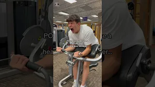 They are fighting demons…😨 #viral #funny #gym #gymlife #fitness #gymlover #gymhumor #gymbro #teen