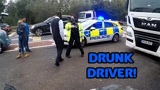 Drunk Driver! UK Bikers and Stupid, Crazy Angry Drivers #92