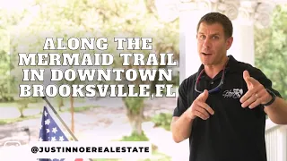 Exploring downtown Brooksville, FL - The Mermaid Trail