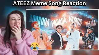 BABY ATINY REACTS TO ATEEZ MEME SONG