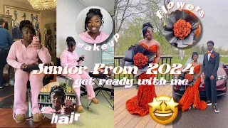 PROM GRWM 2024 JUNIOR YEAR EDITION: NAILS, BOUQUET, HAIR, MAKEUP | Arlene Nicole