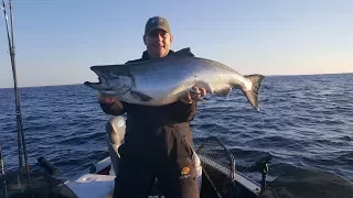 NFN's 2017 K/D Salmon Tournament Kewaunee Door County Wisconsin Lake Michigan