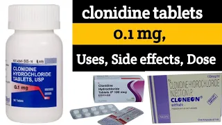 Clonidine 0.1 mg|| What Is Clonidine Used For? Uses, Dosing and Side Effects of Clonidine