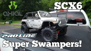 Proline Super Swampers for the Axial Scx6!