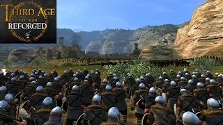 MEN OF DUNLAND ATTACK GRIMSLADE (Siege Battle) - Third Age: Total War (Reforged)