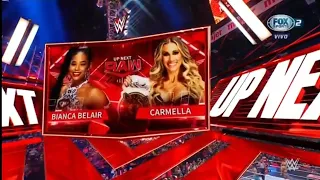 Bianca Belair Vs Carmella - WWE Raw 31/01/2022 (En Español)