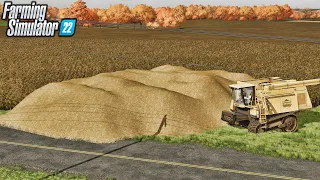 Mod Conflict Creates HUGE Straw Pile! (Ohio Richlands) | Farming Simulator 22