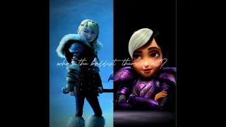 Astrid or Claire? #httydedit #trollhuntersedit #httyd2 #httyd3 #trollhunters #astrid #claire