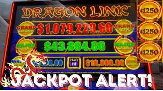 GOING FOR THE $1,000,000 GRAND on DRAGON LINK #slots #dragonlink #casino #jackpot