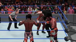 WWE 2K18 SHIELD VS NEWDAY