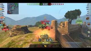 everybody gangsta until your teammate getting sus. (world of tanks blitz)