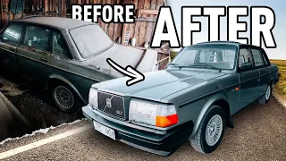 From Barnfind to Luxury: Polishing the Volvo 240 GLT