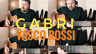 Gabri - Vasco Rossi - solo + arpeggio - chitarra acustica