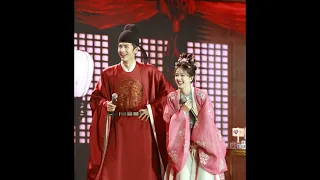 #bailu #zhanglinghe Fanmeeting #storyofkunningpalace sweet moments | A hundred happy years together~