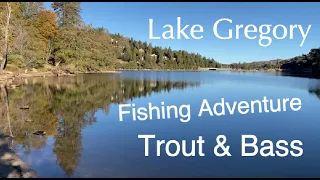 Lake Gregory CA Trout - Fishing Adventure