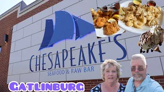 Chesapeakes in Gatlinburg- in Yelps top 100 list of Seafood Restaurants in America 2024 🦞