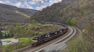 Norfolk Southern's Climb Through the Allegheny Mountains