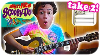 What's New Scooby Doo (Guitar Cover) w/transcription TAB