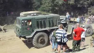 MAZ-537 Russian army heavy tractor