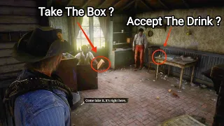 What Happens If You Take The Box or Accept the Drink from Algie Davison? (All Outcomes) - RDR2