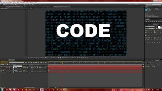 [Tutorial] Binary Code Background VERY EASY by After Efects _ Visual Effects