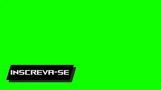 Inscreva-se Chroma Key [Deixe o Like] Compartilhe / Green Screen, Fundo Verde